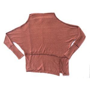 Free People, we the hem asymmetrical top.